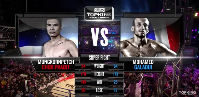 TK8 SUPERFIGHT : Munkornpetch Chor.Pradit (Thailand) vs Mohamed Galaoui (France) (Full Fight HD)