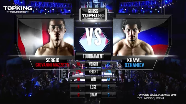 TK7 TOURNAMENT: Sergio Mazzetti (Peru) vs Khayal Dzhaniev (Russia) (Full Fight HD)