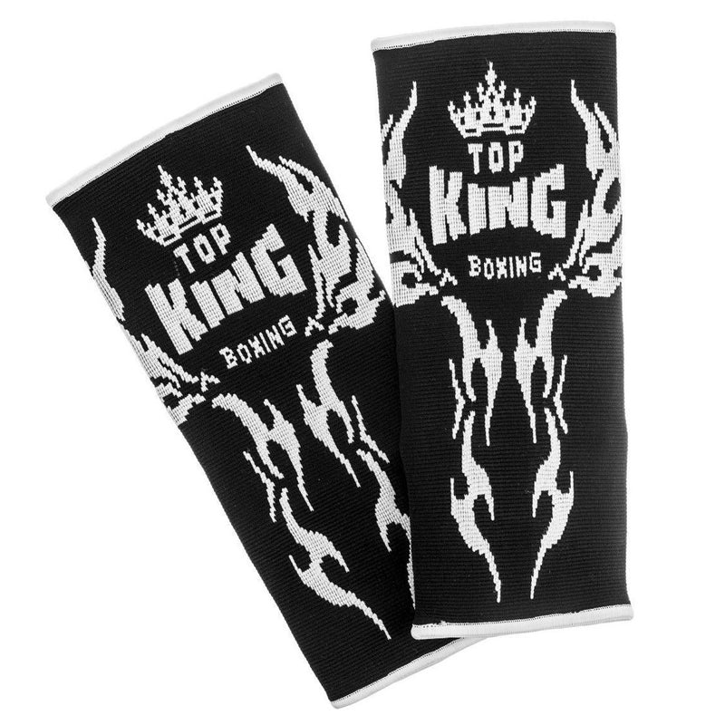 Top King Black Tattoo Ankle Supports