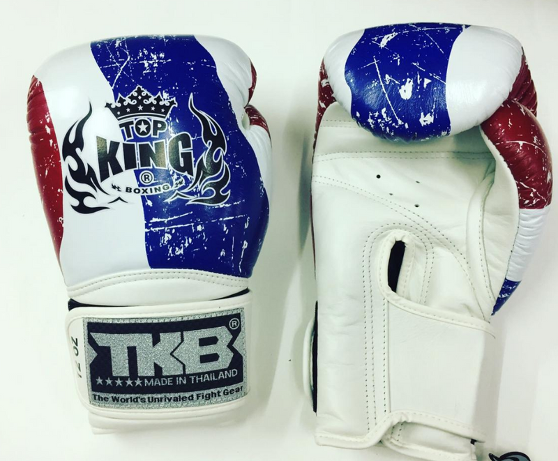 Top King Thai "Flag Edition" Boxing Gloves
