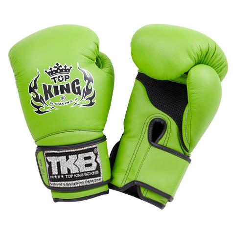 Top King Green "Super Air" Boxing Gloves
