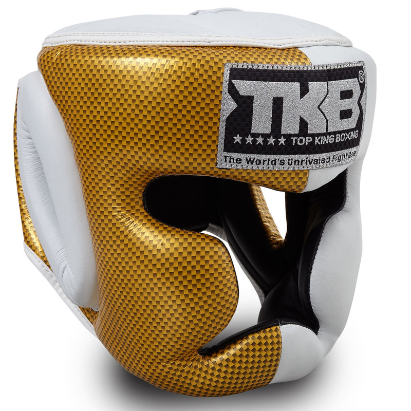 Top King Gold / White "Empower 02 Edition" Head Guard
